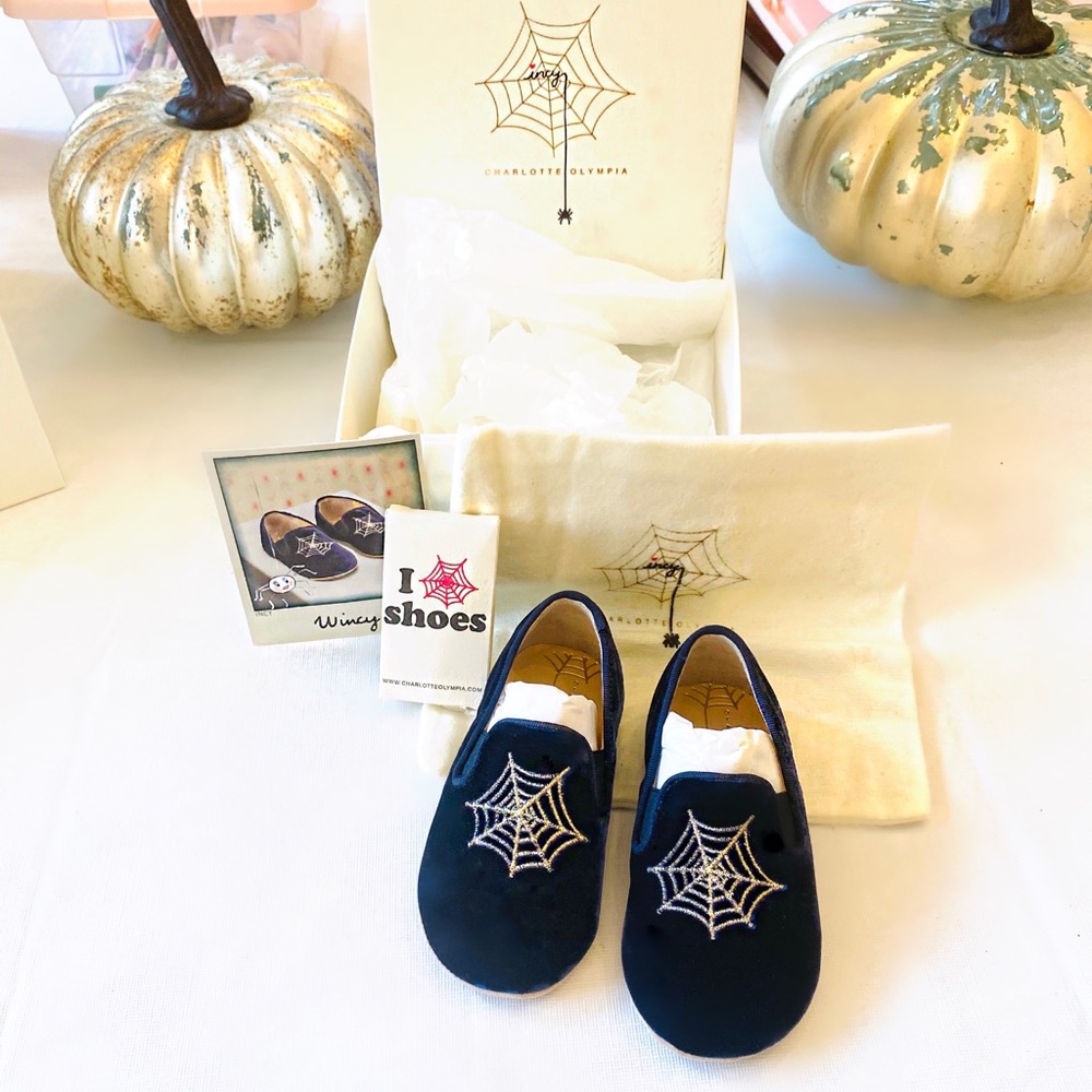 NEW! Girls Charlotte Olympia Incy Wincy shoes sz21